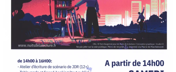 NUIT DE LA LECTURE – 2ème édition