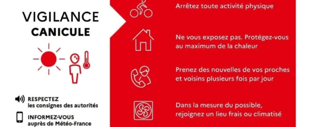 VIGILANCE ROUGE « ALERTE CANICULE EXTRÊME »